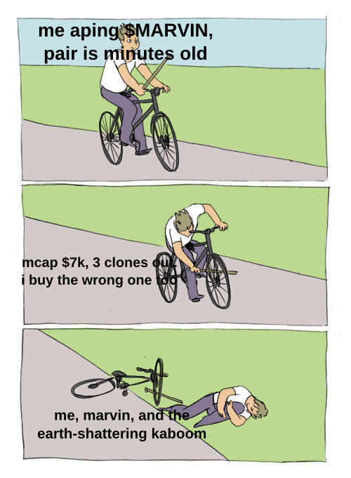 meme: $MARVIN rips 121% on pump.fun with $92k traded in an hour while x stays quiet